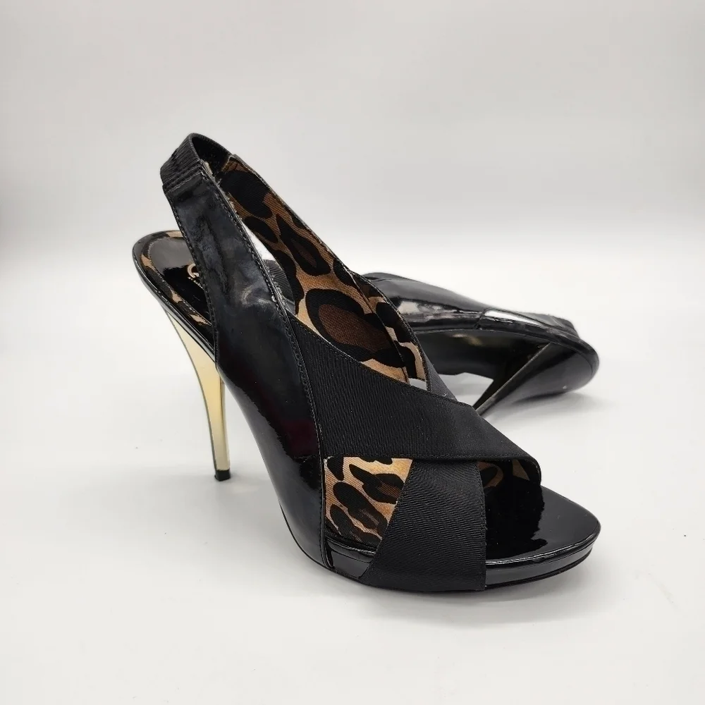 Carlos Santana Open-Toe Sandal Heels Size 8.5 Shoes